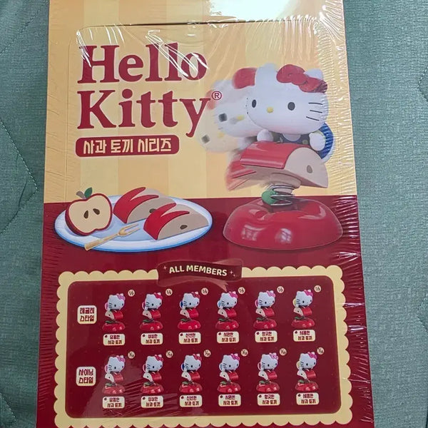 [BUNJANG] Sanrio Hello Kitty Apple Bunny Series Figure (18pc Box) / 정품 산리오 헬로 키티 사과토끼 시리즈 피규어 미개봉 인박스(18개입)판매합니다