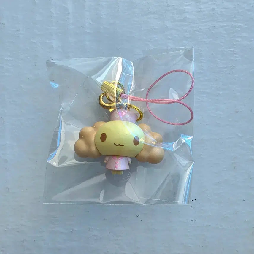 [BUNJANG] Cinnamoroll Angels Chiffon Keyring (Spinns) / 시나모엔젤스 쉬폰 키링 (스핀스)