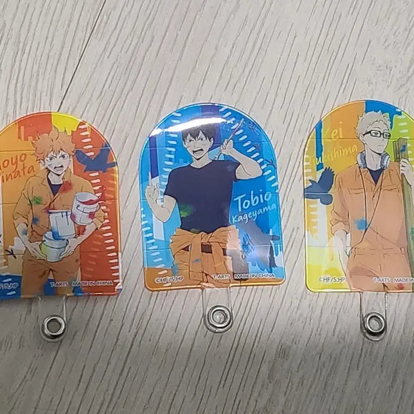 [BUNJANG] Haikyuu!! Phone Tab Collection Karasuno 3-Set Phone Strap / 하이큐 폰탭 컬렉션 핸드폰 스트랩 카라스노 3종