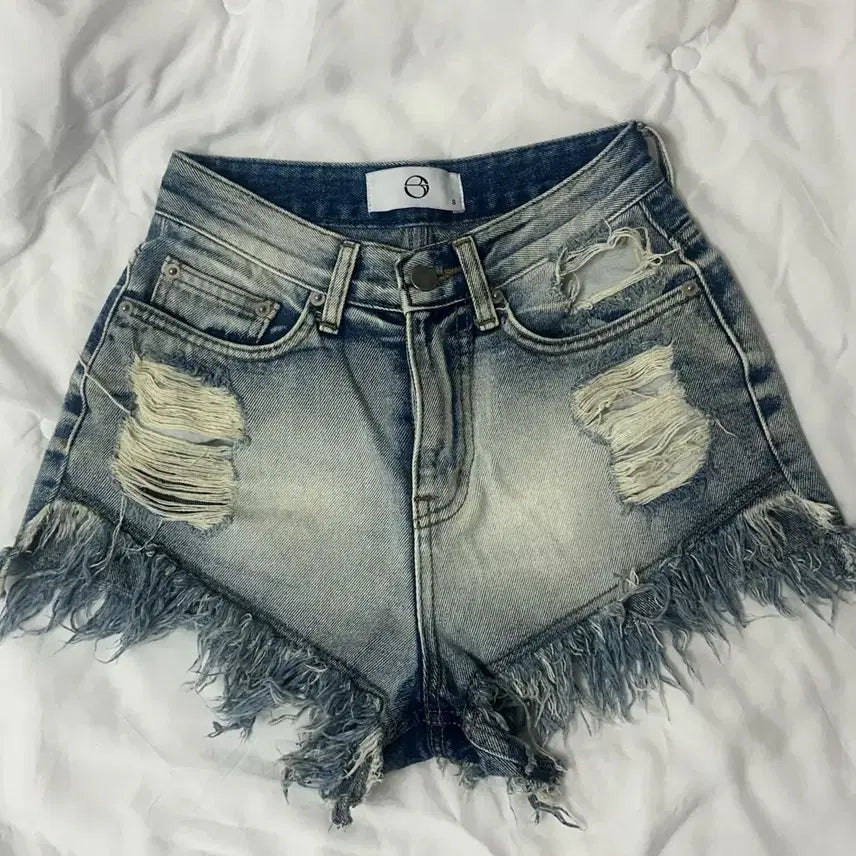 [BUNJANG] Bohemian Seoul Damage Washing Shorts / 보헤미안서울 데미지 워싱 쇼츠