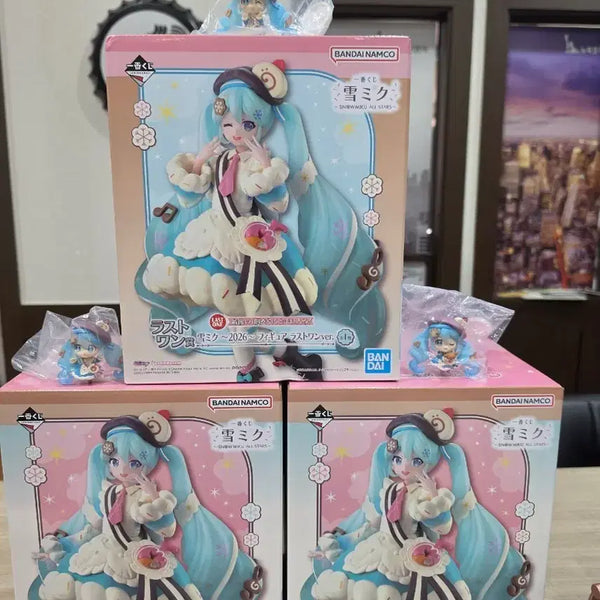 [BUNJANG] Ichiban Kuji Hatsune Miku 2026 Snow Fairy Figure Full Set + Bonus Mini Figure / 제일복권  미쿠 2026 피규어 전종품 + 미니 피규어까지 증정