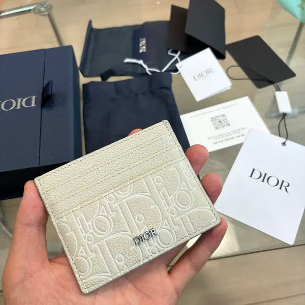 [BUNJANG] Dior Oblique Gravity Card Holder / {새상품급/풀구성}디올 오블리크 그래비티 카드지갑