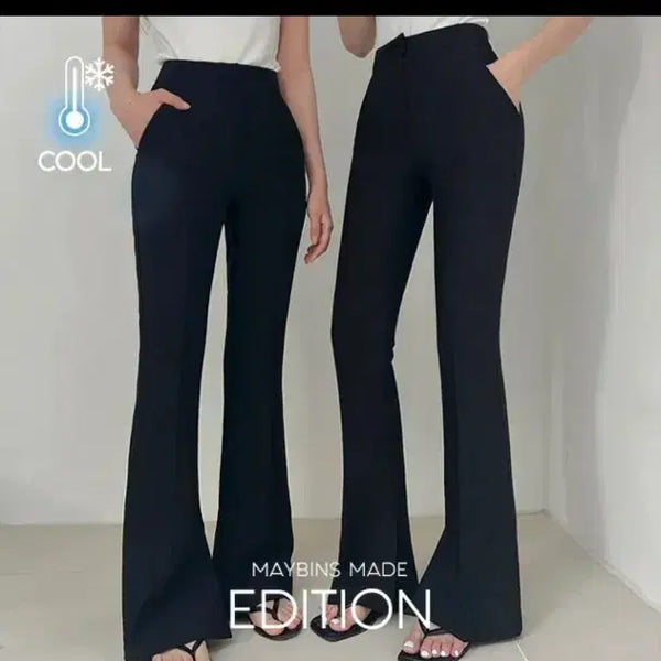 [BUNJANG] Basic Bootcut Long Slacks / 베이직 부츠컷 롱슬랙스