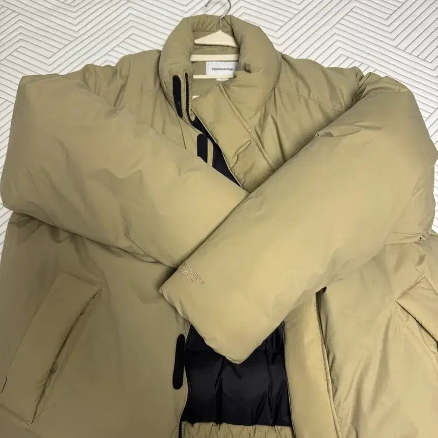 [BUNJANG] Dinetset Goose Down Padded Jacket Beige / 디네뎃 구스다운 패딩