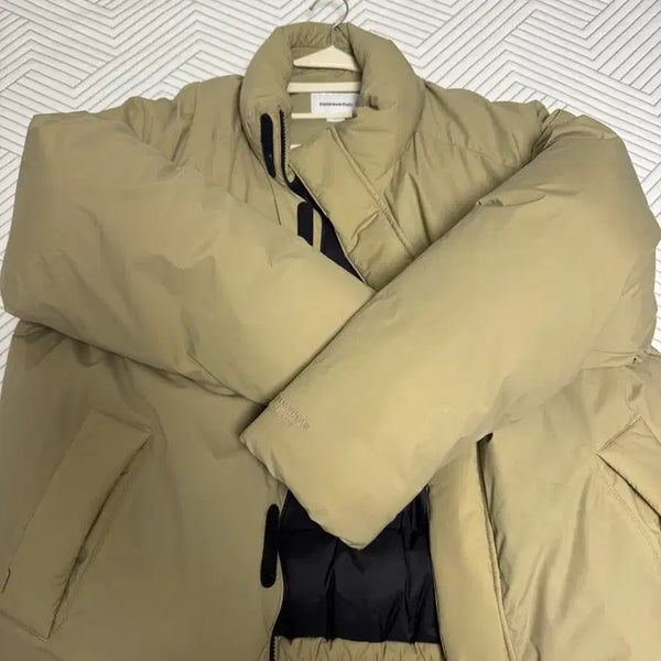 [BUNJANG] Dinetset Goose Down Padded Jacket Beige / 디네뎃 구스다운 패딩