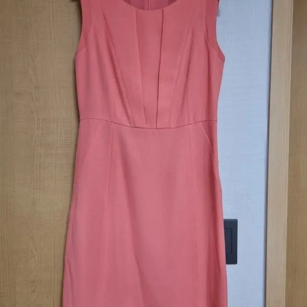 [BUNJANG] Must.Be Rose Pink Sleeveless Dress / (새상품)머스트비 로즈핑크 원피스