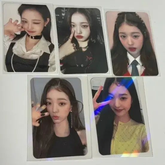 [BUNJANG] IVE Wonyoung Photocard 5-Set / 아이브 장원영 포토카드 5종 세트