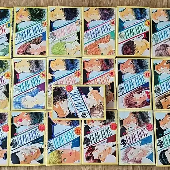 [BUNJANG] Dear Boys Complete Manga Set (Volumes 1-19) / 만화 (망가) 디어보이즈 Dear Boys  일판 01-19 총 19권