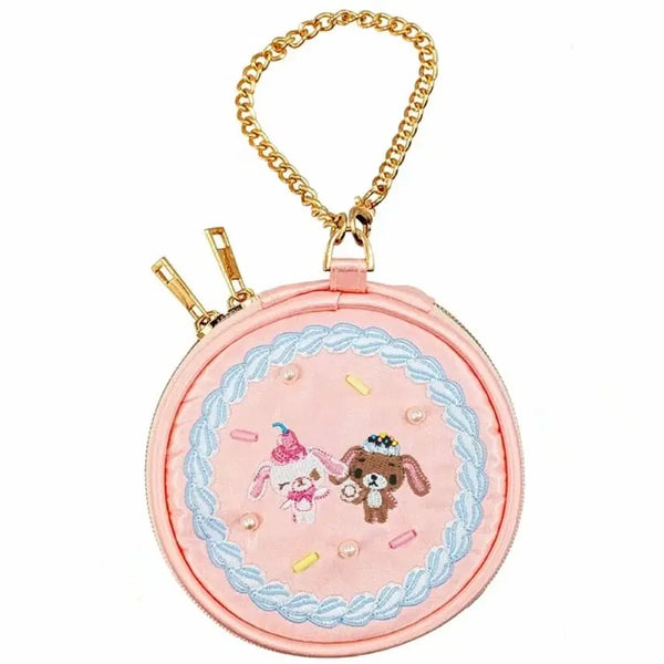 [BUNJANG] Sanrio Whipping Deco Y2K Series Pouch (Sugar Bunnies) / 산리오 휘핑데코 Y2K 시리즈 파우치(슈가바니즈)
