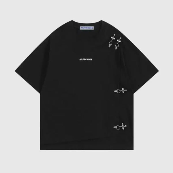 [BUNJANG] AELFric Eden Metal Button T-Shirt / AELFRIC EDEN 메탈 버튼 티셔츠 판매합니다