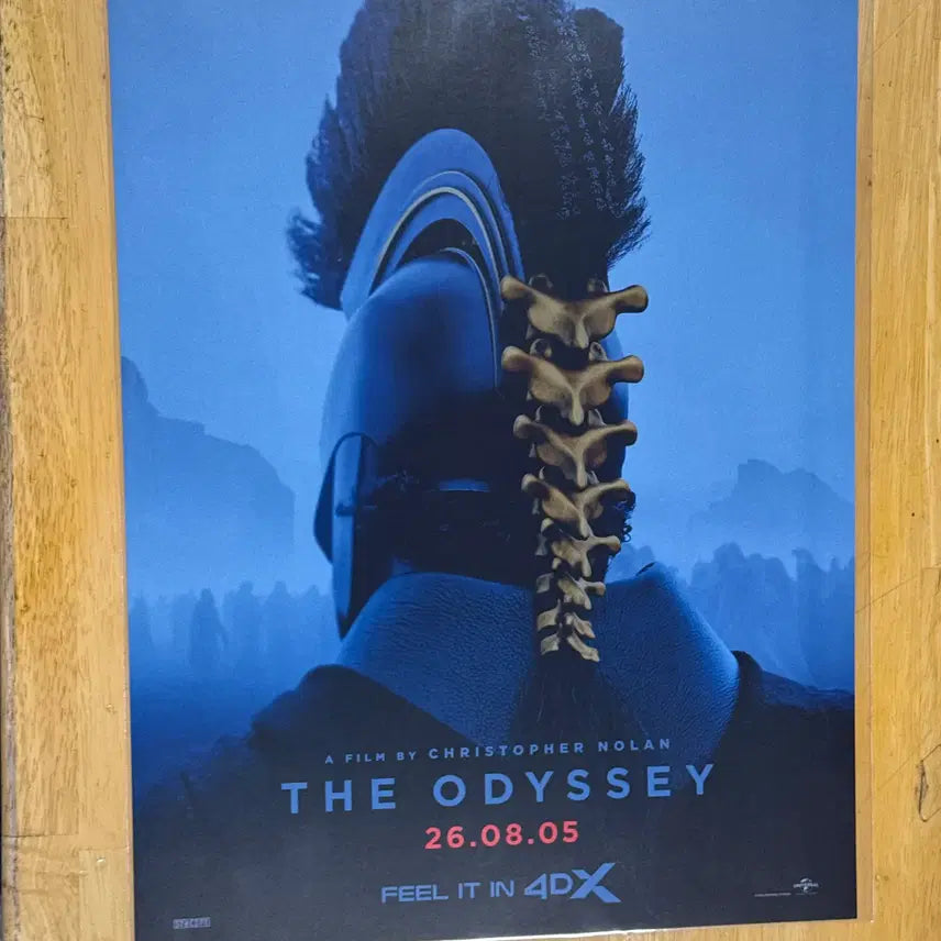 [BUNJANG] Odyssey 4DX Poster (A3) / 오디세이 4DX 포스터 (A3)