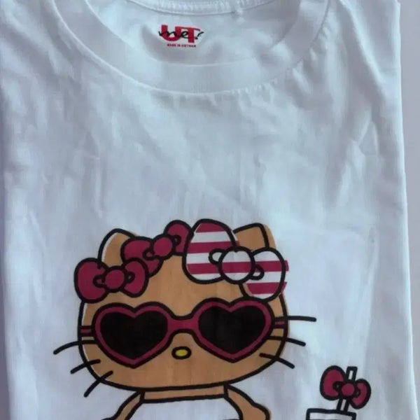 [BUNJANG] Uniqlo x Tanning Kitty Short Sleeve UT / 일본 유니클로 태닝키티 반팔 UT