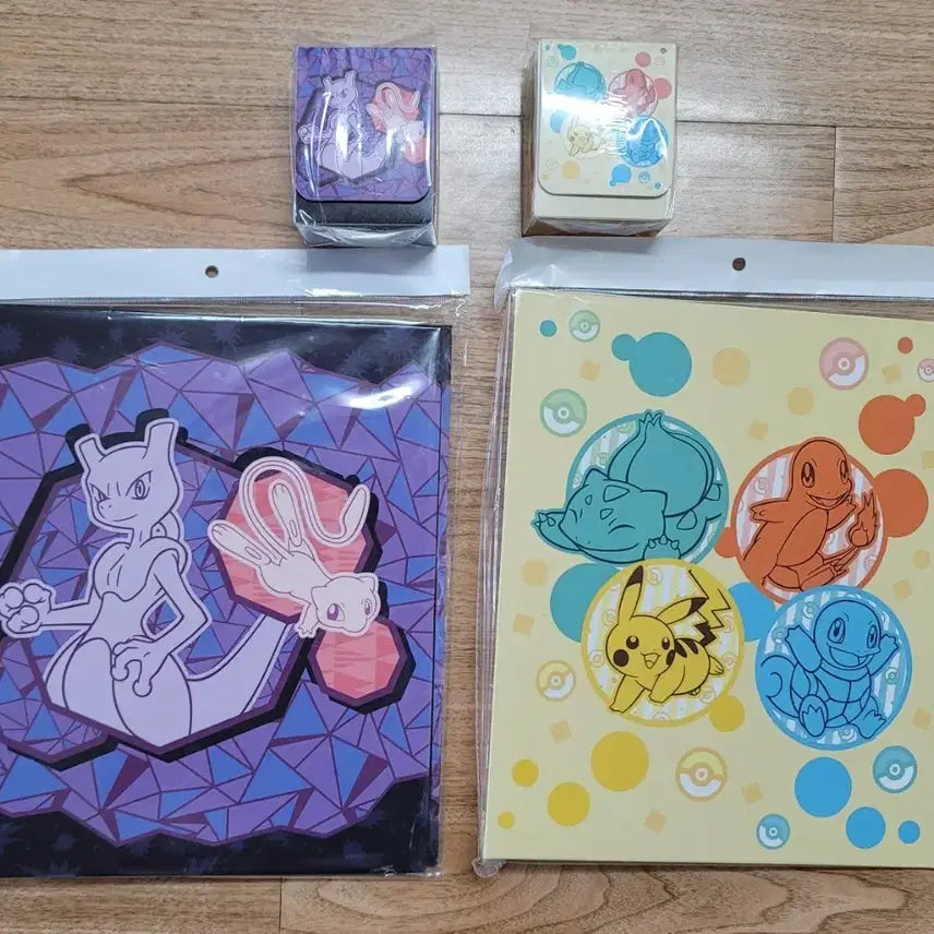 [BUNJANG] Pokemon Card Game Collection File & Deck Case Set / 포켓몬 카드 게임 컬렉션 파일 & 카드 게임 덱케이스 판매.