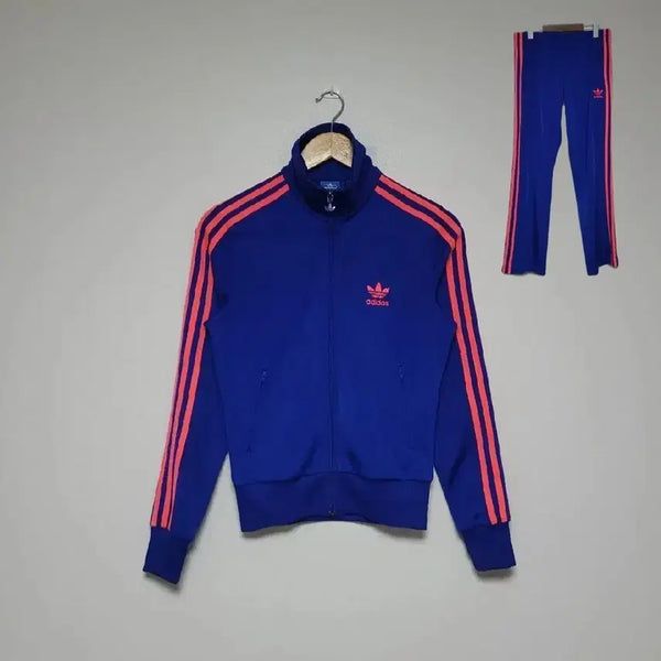 [BUNJANG] Adidas Firebird Tracksuit Set Blue / (85) ADIDAS 아디다스 셋업 파이어버드 져지 블루 트레이닝