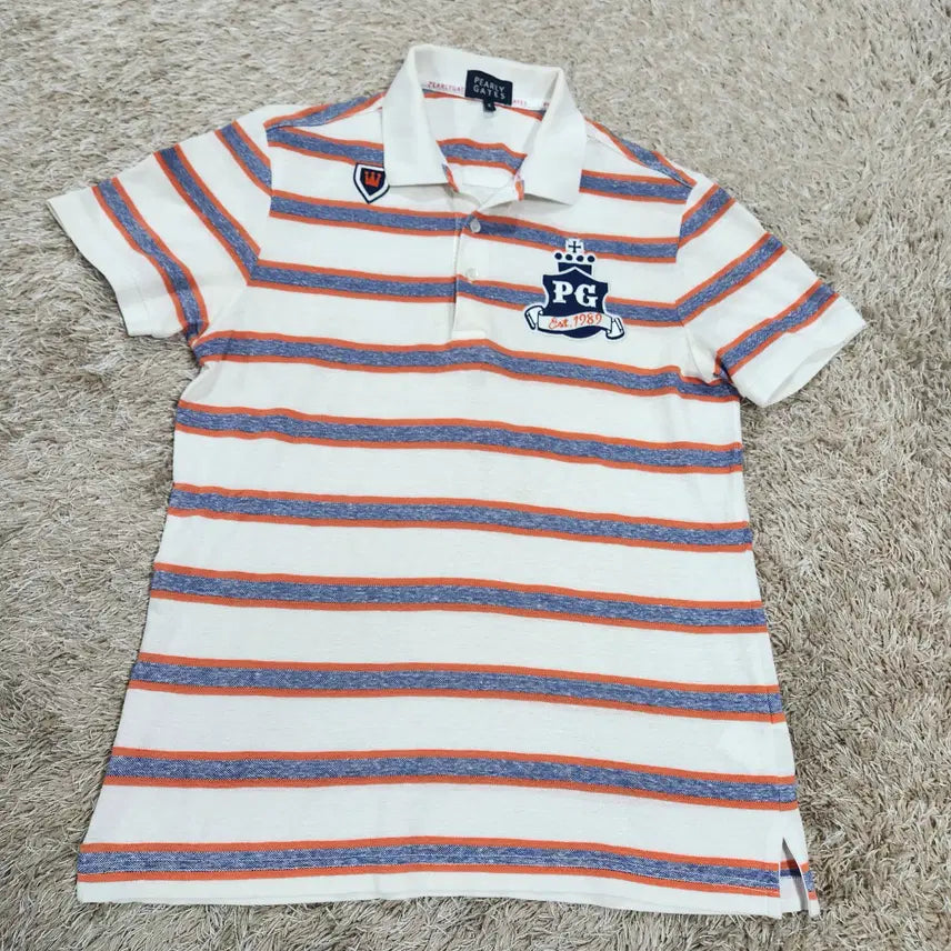 [BUNJANG] Paris Gatos Authentic Short Sleeve T-Shirt Size 4 / (빈티지박스)파리게이츠 정품 반팔 티셔츠 4