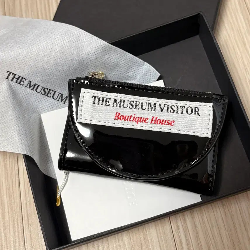 [BUNJANG] TheMuseumVisitor Half Circle Enamel Wallet / (새상품) 더뮤지엄비지터 하프 서클 에나멜 지갑