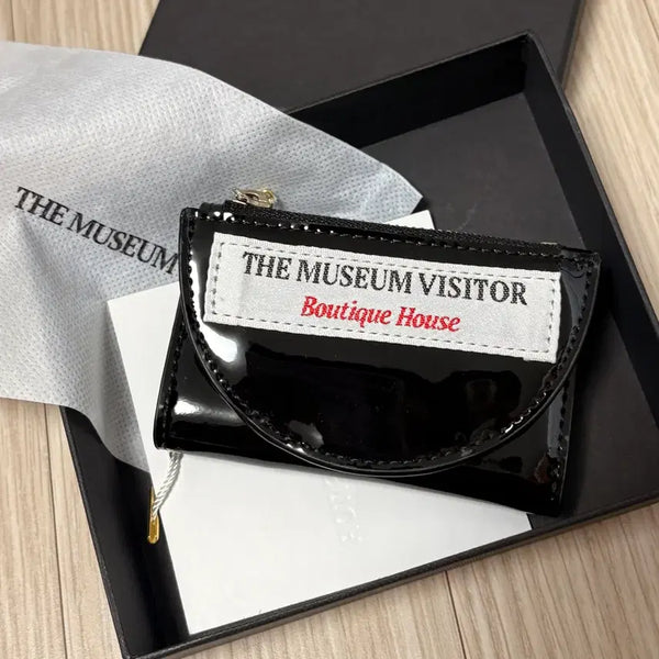 [BUNJANG] TheMuseumVisitor Half Circle Enamel Wallet / (새상품) 더뮤지엄비지터 하프 서클 에나멜 지갑
