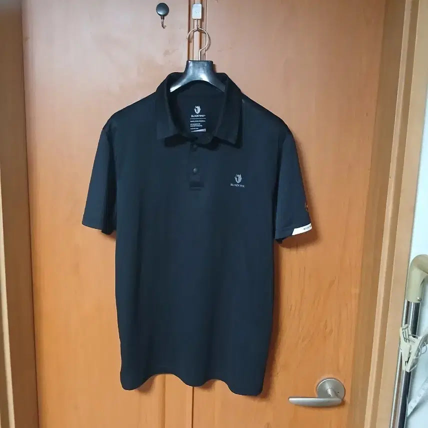 [BUNJANG] Black Yak Himalayan Original Collar T-Shirt Black 100 / 블랙야크 히말라얀 오리지널 카라티 블랙100