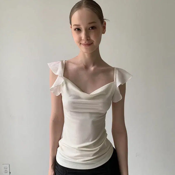 [BUNJANG] Test Mechanism Blouse - Size S / 테스트 메커니즘 블라우스 s