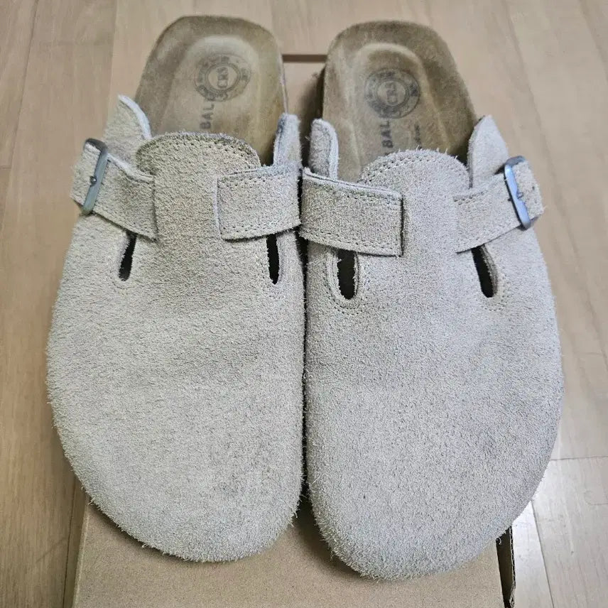 [BUNJANG] Catchball Suede Mules Beige 270 / 캐치볼 CRS-04 스웨이드 베이지 270