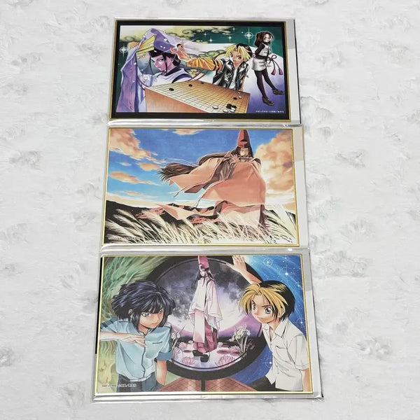 [BUNJANG] Hikaru no Go Original Art Exhibition Color Paper Bundle Set / (일괄 가격) 히카루의 바둑 원화전 색지 고스트 바둑왕
