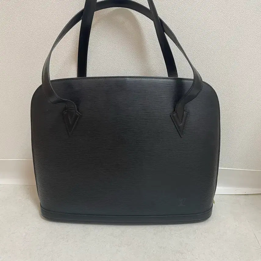 [BUNJANG] Louis Vuitton Epi Ryssac Black Tote/Shoulder Bag MM/OS / [정품] 루이비통 에피 뤼삭 블랙 토트/숄더백
