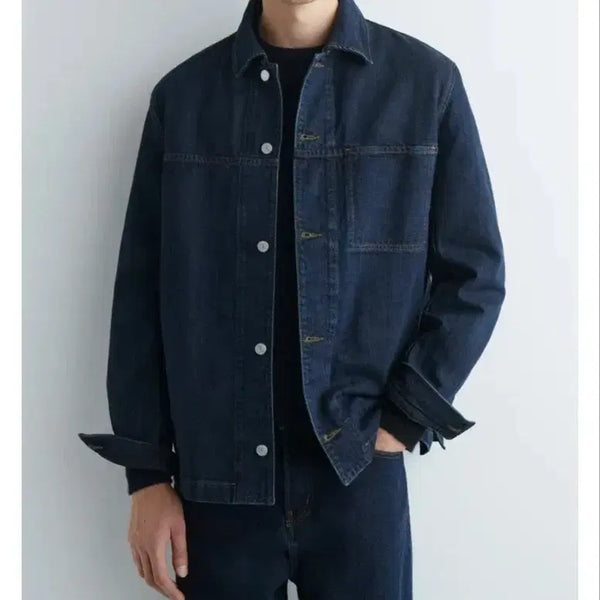[BUNJANG] COS Denim Overshirt XL / cos 데님 오버셔츠 XL사이즈 팝니다