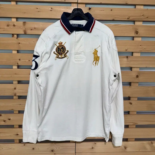[BUNJANG] Polo Ralph Lauren Big Pony Rugby Shirt L / 폴로 빅포니 럭비티
