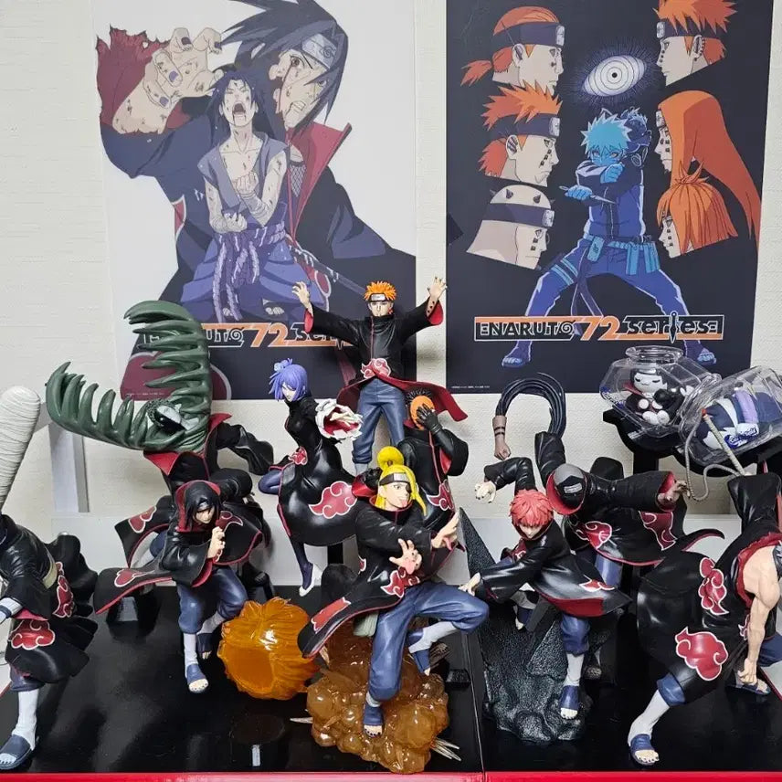 [BUNJANG] Naruto Akatsuki Figure Set / 나루토 아카츠키 세트 판매