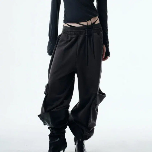[BUNJANG] 2000archives Nox Graphic Jogger Charcoal / 2000아카이브스 nox graphic jogger charcoal 조거팬츠 차콜