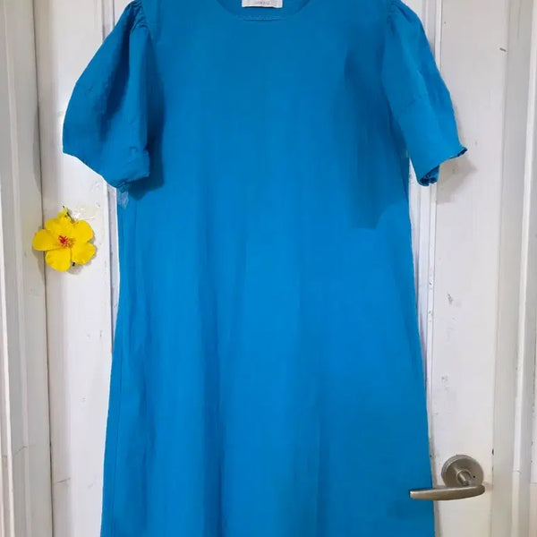 [BUNJANG] Linen Long Dress / 여름  요즘유행하는 고급스러운 디자인이쁜  마  린넨  롱원피스  깨끗해요