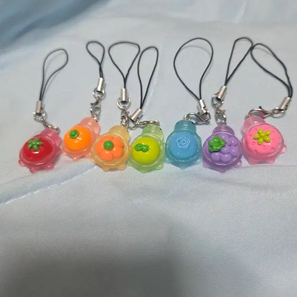[BUNJANG] Fruit Turtle Keychain / 과일 거북이 키링