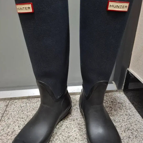 [BUNJANG] Hunter Original Tall Rain Boots Black 240mm / 헌터 레인부츠 블랙 240mm