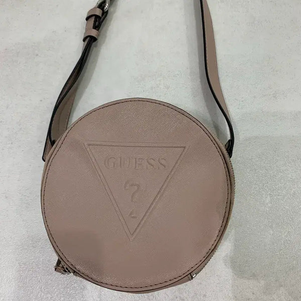 [BUNJANG] Guess Round Bag with Adjustable Strap / 게스 동그리백 가방(끈 조절 가능)