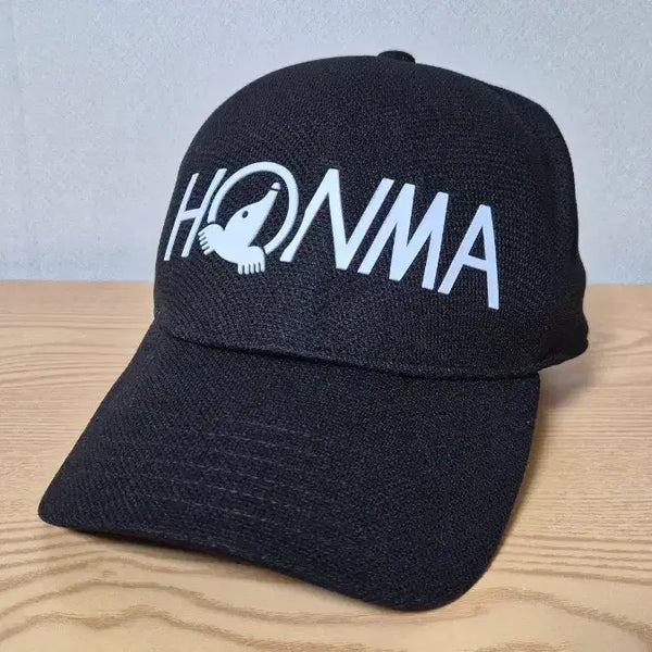 [BUNJANG] Honma Golf Cap Black 58cm / 혼마 골프 모자 블랙 58cm 가능