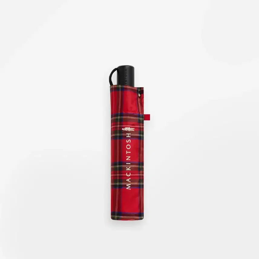 [BUNJANG] Mackintosh AYR Automatic Telescopic Umbrella Royal Stewart Check / 맥킨토시 AYR 오토매틱 텔레스코픽 우산 로얄 스튜어트 체크