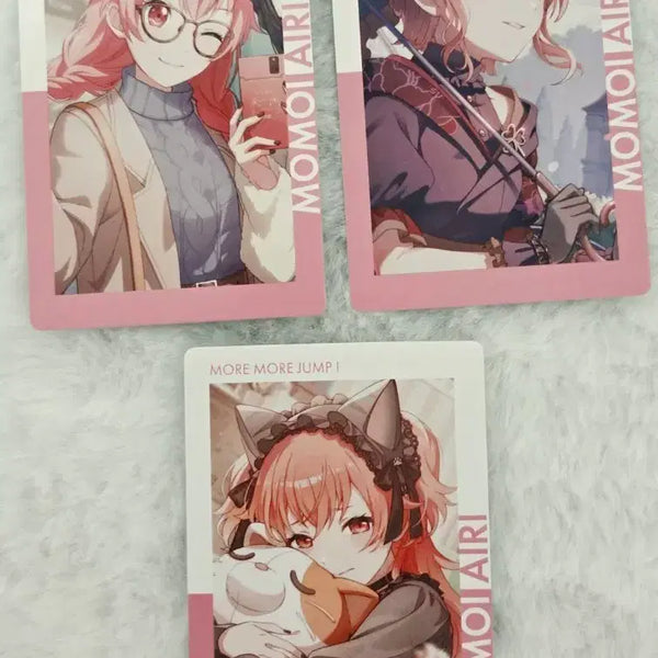 [BUNJANG] Project Sekai Momoi Airi Nyan-Ben Rare + New Year Normal Epics Bundle Set / 프로세카 모모이 아이리 냥벤 레어 + 새해 노멀 이픽 일괄 판매