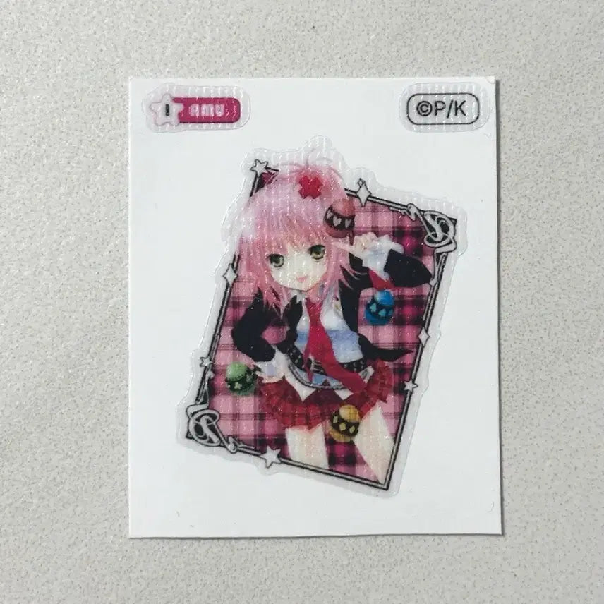 [BUNJANG] Shugo Chara! Love is True Exclusive Ame Ttibu Sticker / 캐릭캐릭 체인지 캐캐체 러브이즈트루 특전 아무 띠부씰 스티커