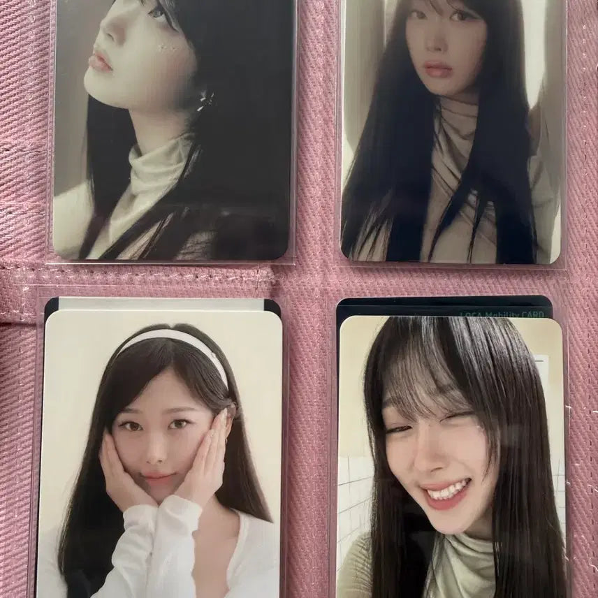 [BUNJANG] Aespa Giselle 2024 Season's Greetings Photocard Set / Aespa 지젤 2024 시즌그리팅 포카 4장 세트