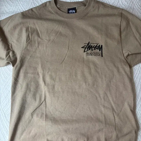 [BUNJANG] Stussy Honolulu Short Sleeve T-Shirt / 스투시 호놀룰루 반팔티