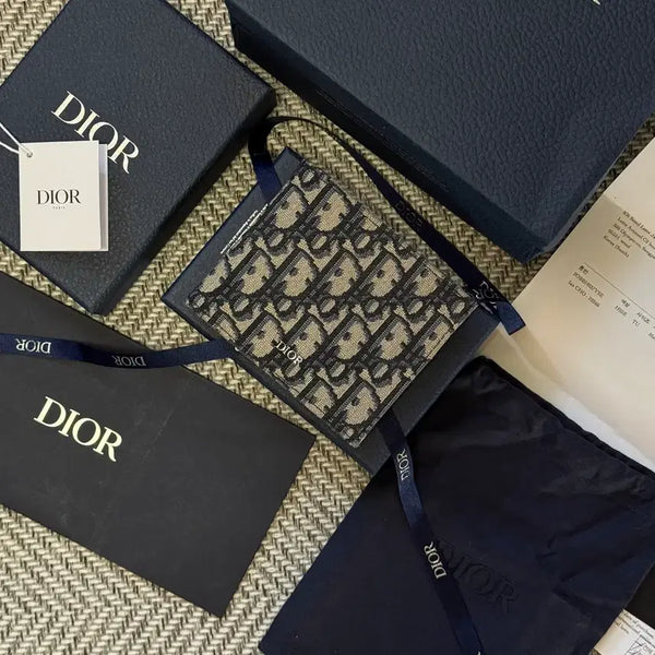 [BUNJANG] Dior Oblique Bifold Wallet / [S급,인보이스o] 디올 오블리크 반지갑