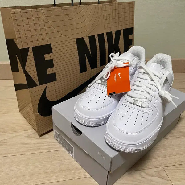 [BUNJANG] Nike Air Force 1 'Triple White' 270 New / 에어포스 올백 270 새상품