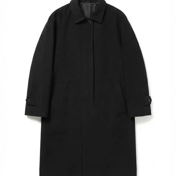 [BUNJANG] PECES Wool Coat Black / PECES 울 코트 블랙 Free