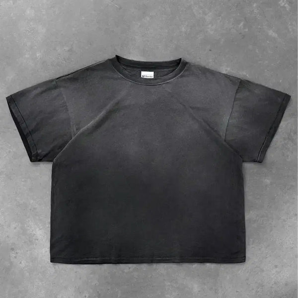 [BUNJANG] Akimbo Club Chain Picker Single Stitch T-Shirt Sun Faded Black / [XL] 아킴보클럽 체인피커 싱글스티치 티셔츠 썬페이디드 블랙