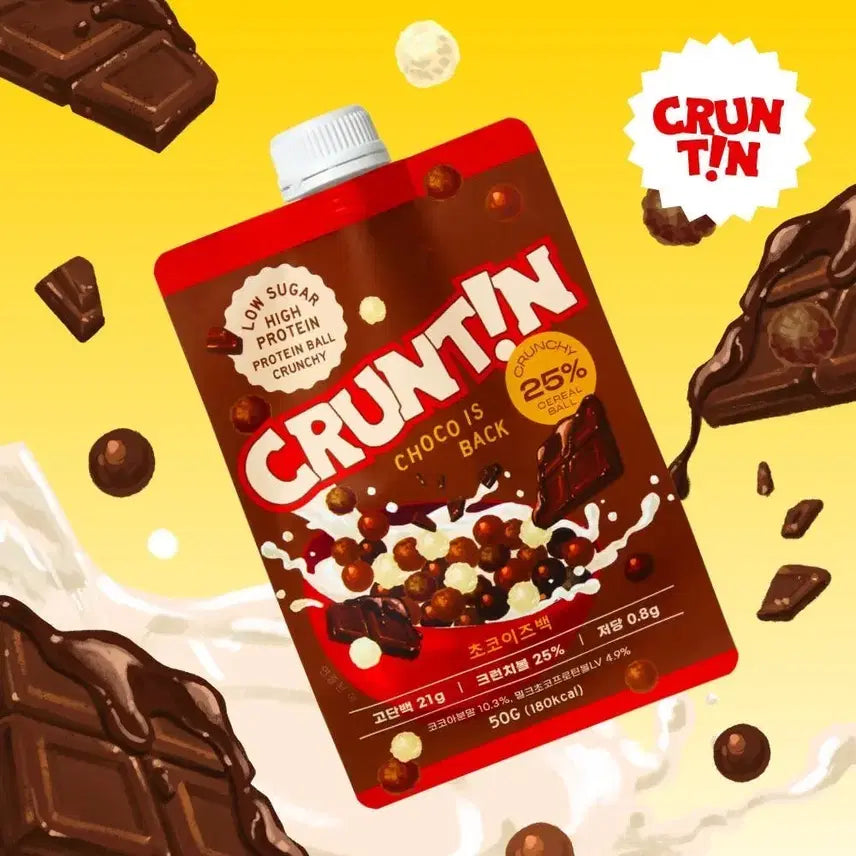 [BUNJANG] Crunchtin Protein Shake Choco Is Back / 크런틴 단백질 쉐이크 초코이즈백