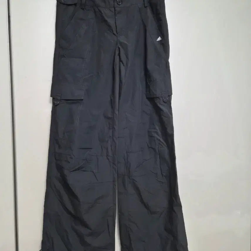 [BUNJANG] Adidas Black Cargo Pants / 아디다스 블랙 카고 팬츠