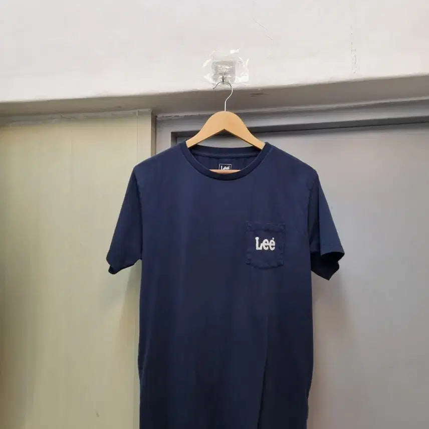 [BUNJANG] LEE T-Shirt Navy Size L / LEE 리 반팔티 L 100