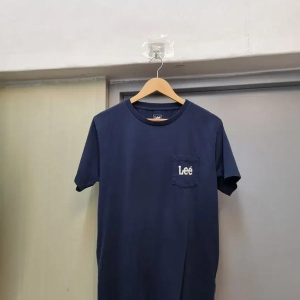 [BUNJANG] LEE T-Shirt Navy Size L / LEE 리 반팔티 L 100
