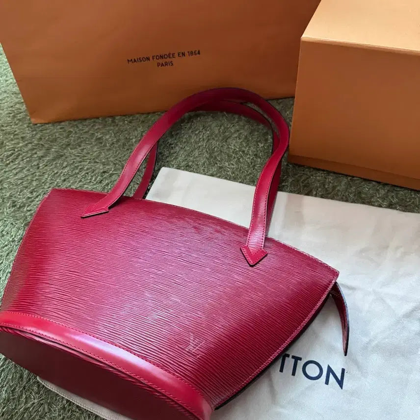 [BUNJANG] Louis Vuitton Genuine Leather Shoulder Bag / 정품 루이비통 가방 숄더백