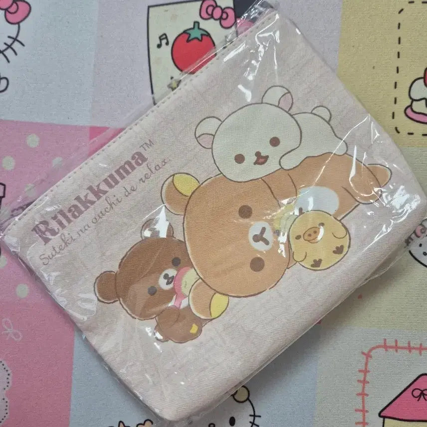 [BUNJANG] San-X Rilakkuma Pink Pouch / 리락쿠마 파우치 핑크